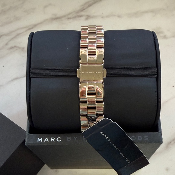 Marc By Marc Jacobs Gold and Red Watch - Picture 3 of 8